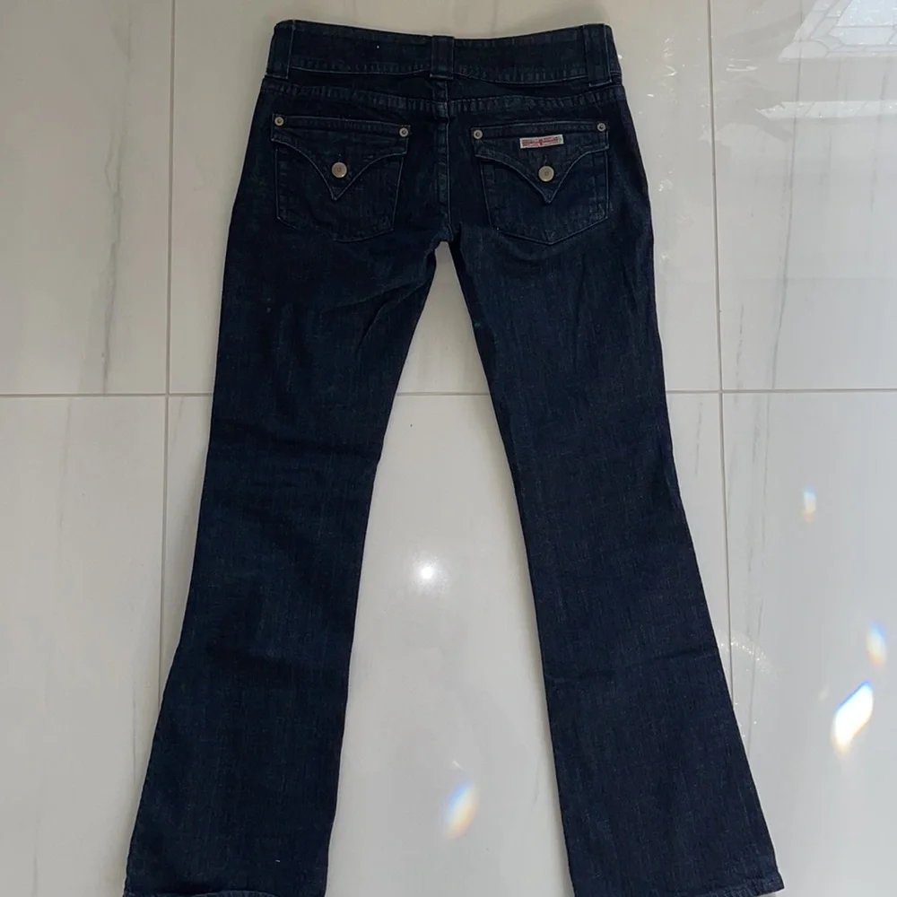 Hudson Dark Denim Low Rise Boot Cut Jeans Size 27 - Picture 6 of 7